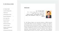 Desktop Screenshot of drmamunhabib.com